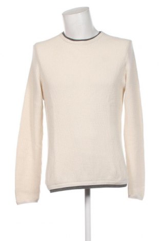 Мъжки пуловер Q/S by S.Oliver, Размер M, Цвят Бял, Цена 39,27 лв.