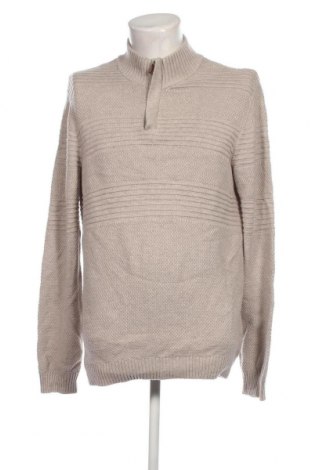 Мъжки пуловер RW & Co., Размер L, Цвят Бежов, Цена 18,02 лв.