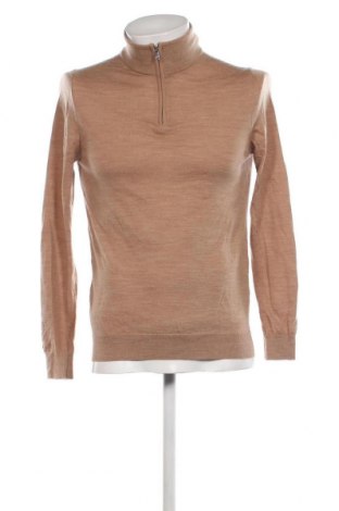 Мъжки пуловер Reiss, Размер M, Цвят Бежов, Цена 72,00 лв.