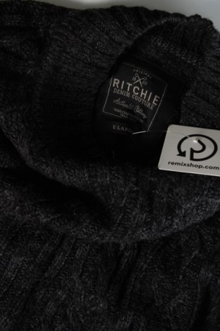 Ανδρικό πουλόβερ Ritchie, Μέγεθος XL, Χρώμα Μαύρο, Τιμή 9,51 €