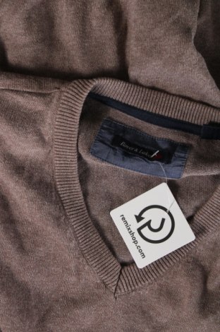 Męski sweter Rover&Lakes, Rozmiar XL, Kolor Brązowy, Cena 49,16 zł