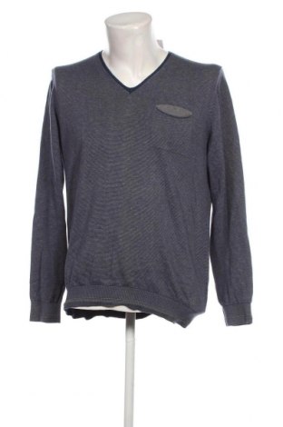 Мъжки пуловер S.Oliver, Размер L, Цвят Син, Цена 21,08 лв.