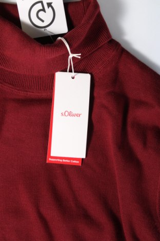 Мъжки пуловер S.Oliver, Размер M, Цвят Червен, Цена 36,96 лв.