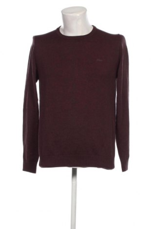 Мъжки пуловер S.Oliver, Размер M, Цвят Червен, Цена 15,30 лв.
