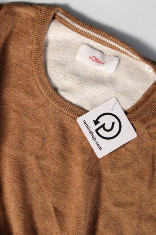 Ανδρικό πουλόβερ S.Oliver, Μέγεθος XXL, Χρώμα Καφέ, Τιμή 10,52 €