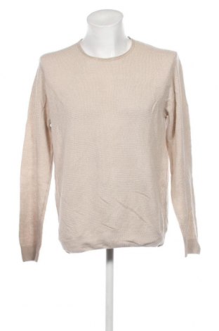 Herrenpullover Sand, Größe XL, Farbe Ecru, Preis 12,69 €