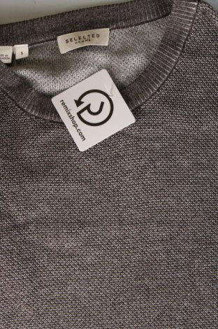 Ανδρικό πουλόβερ Selected Homme, Μέγεθος S, Χρώμα Γκρί, Τιμή 12,62 €