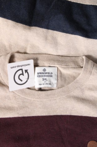 Ανδρικό πουλόβερ Springfield, Μέγεθος 3XL, Χρώμα Πολύχρωμο, Τιμή 17,39 €