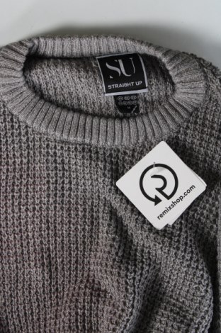 Męski sweter Straight Up, Rozmiar M, Kolor Szary, Cena 32,99 zł