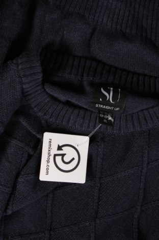Ανδρικό πουλόβερ Su, Μέγεθος XL, Χρώμα Μπλέ, Τιμή 9,51 €