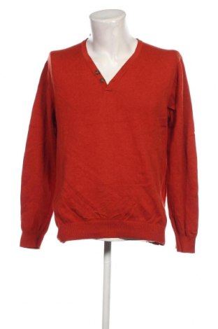 Ανδρικό πουλόβερ Suitable, Μέγεθος L, Χρώμα Πορτοκαλί, Τιμή 9,30 €