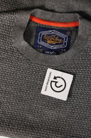 Ανδρικό πουλόβερ Superdry, Μέγεθος XL, Χρώμα Γκρί, Τιμή 24,71 €