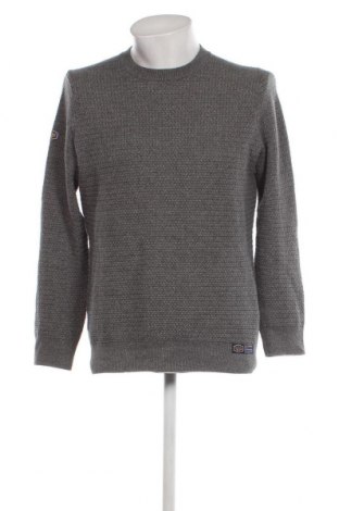 Ανδρικό πουλόβερ Superdry, Μέγεθος XL, Χρώμα Γκρί, Τιμή 23,26 €