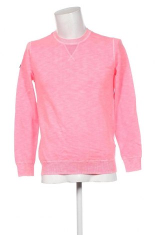 Мъжки пуловер Superdry, Размер L, Цвят Розов, Цена 37,60 лв.