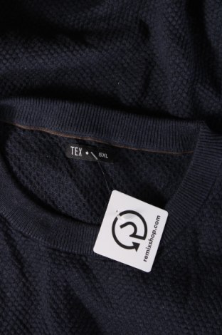 Ανδρικό πουλόβερ Tex, Μέγεθος 5XL, Χρώμα Μπλέ, Τιμή 13,46 €