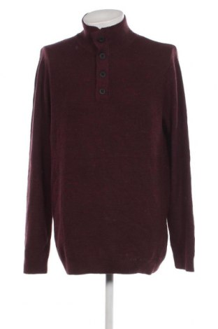 Ανδρικό πουλόβερ Tom Tailor, Μέγεθος XXL, Χρώμα Κόκκινο, Τιμή 21,03 €