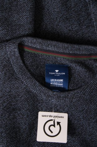 Мъжки пуловер Tom Tailor, Размер XXL, Цвят Син, Цена 15,98 лв.