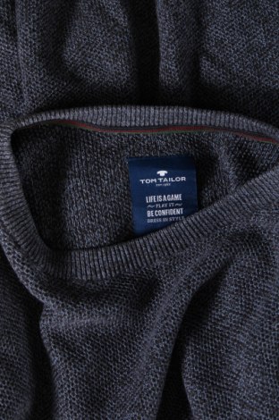 Мъжки пуловер Tom Tailor, Размер L, Цвят Син, Цена 17,00 лв.