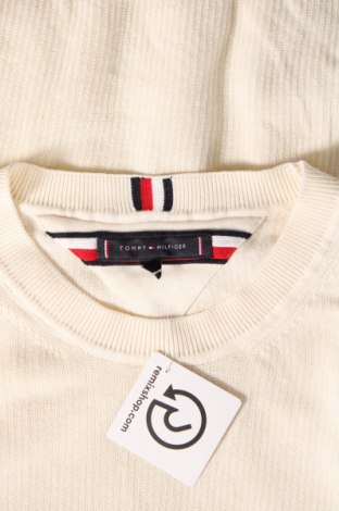 Мъжки пуловер Tommy Hilfiger, Размер L, Цвят Екрю, Цена 112,20 лв.