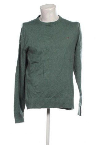 Мъжки пуловер Tommy Hilfiger, Размер XL, Цвят Зелен, Цена 52,80 лв.