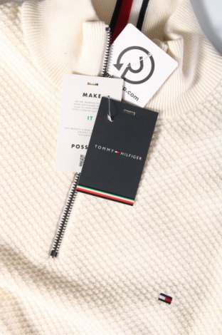 Мъжки пуловер Tommy Hilfiger, Размер M, Цвят Екрю, Цена 122,40 лв.