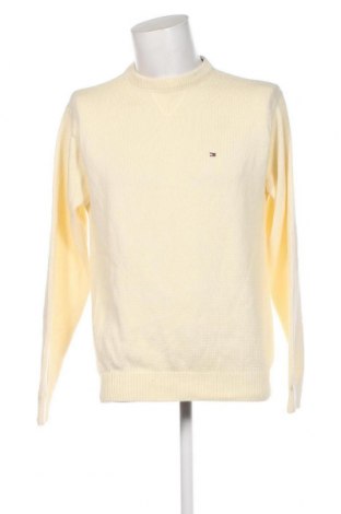 Мъжки пуловер Tommy Hilfiger, Размер M, Цвят Екрю, Цена 76,80 лв.