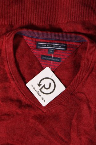 Herrenpullover Tommy Hilfiger, Größe M, Farbe Rot, Preis € 53,44