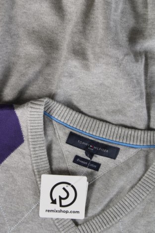Ανδρικό πουλόβερ Tommy Hilfiger, Μέγεθος L, Χρώμα Γκρί, Τιμή 26,72 €