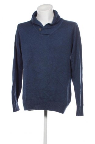 Мъжки пуловер Tommy Hilfiger, Размер L, Цвят Син, Цена 76,80 лв.