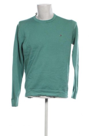 Мъжки пуловер Tommy Hilfiger, Размер L, Цвят Зелен, Цена 76,80 лв.