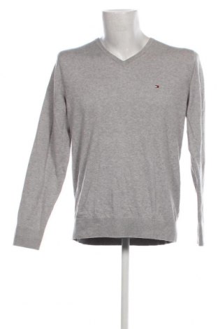 Herrenpullover Tommy Hilfiger, Größe L, Farbe Grau, Preis 53,44 €