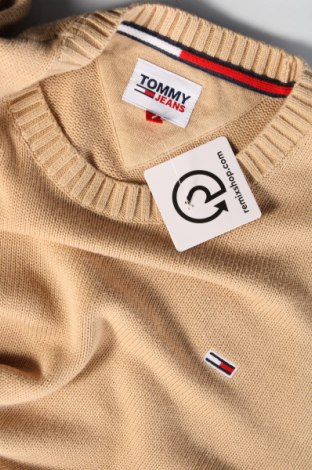 Ανδρικό πουλόβερ Tommy Jeans, Μέγεθος S, Χρώμα  Μπέζ, Τιμή 52,58 €