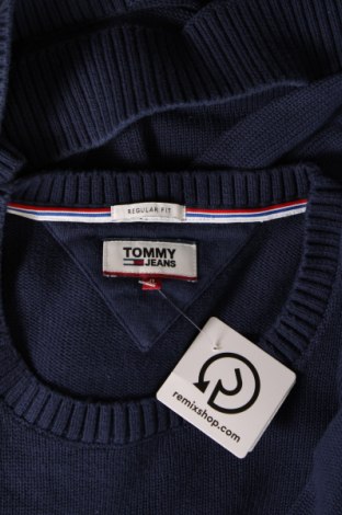 Ανδρικό πουλόβερ Tommy Jeans, Μέγεθος XL, Χρώμα Μπλέ, Τιμή 38,99 €