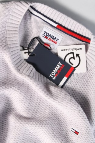 Мъжки пуловер Tommy Jeans, Размер L, Цвят Сив, Цена 102,00 лв.