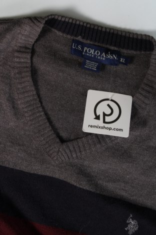 Męski sweter U.S. Polo Assn., Rozmiar XL, Kolor Kolorowy, Cena 158,65 zł