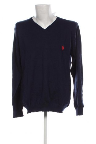Мъжки пуловер U.S. Polo Assn., Размер 3XL, Цвят Син, Цена 49,60 лв.