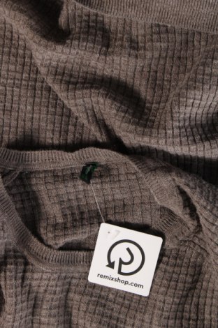 Herrenpullover United Colors Of Benetton, Größe XL, Farbe Grau, Preis € 12,54