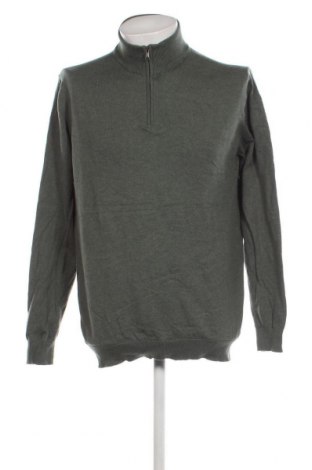 Мъжки пуловер Up 2 Fashion, Размер L, Цвят Зелен, Цена 17,11 лв.