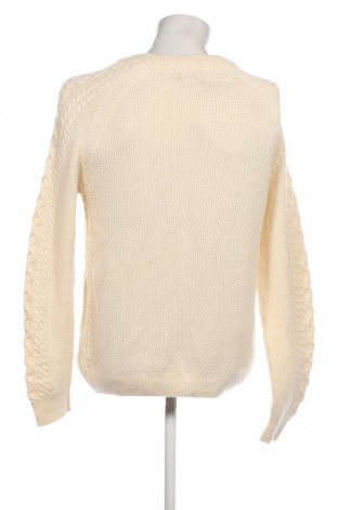 Herrenpullover Urban Surface, Größe M, Farbe Ecru, Preis 10,09 €