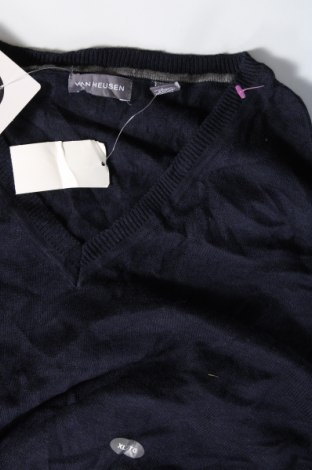 Pulover de bărbați Van Heusen, Mărime XL, Culoare Albastru, Preț 80,20 Lei
