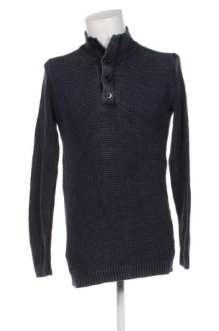 Ανδρικό πουλόβερ WE, Μέγεθος M, Χρώμα Μπλέ, Τιμή 8,61 €