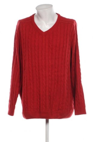 Мъжки пуловер Walbusch, Размер 3XL, Цвят Червен, Цена 43,40 лв.