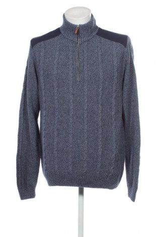 Мъжки пуловер Walbusch, Размер L, Цвят Син, Цена 37,20 лв.
