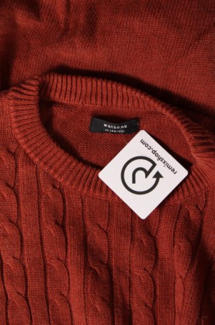 Мъжки пуловер Watson's, Размер M, Цвят Червен, Цена 16,32 лв.