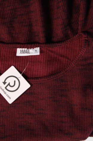 Ανδρικό πουλόβερ X-Mail, Μέγεθος XL, Χρώμα Κόκκινο, Τιμή 8,97 €