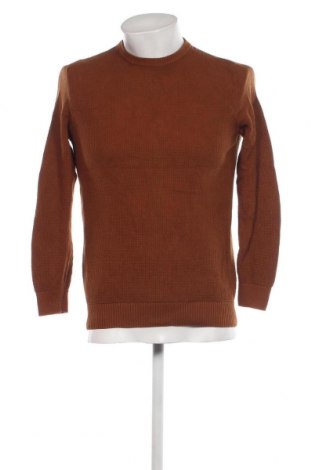Мъжки пуловер Zara, Размер M, Цвят Бежов, Цена 18,88 лв.