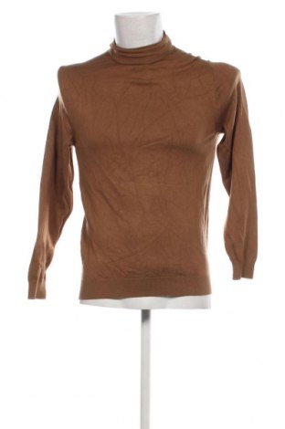Мъжки пуловер Zara, Размер M, Цвят Кафяв, Цена 13,44 лв.