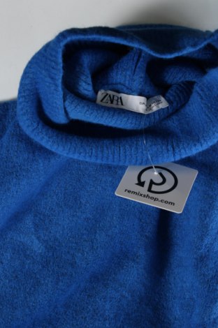 Ανδρικό πουλόβερ Zara, Μέγεθος M, Χρώμα Μπλέ, Τιμή 11,87 €