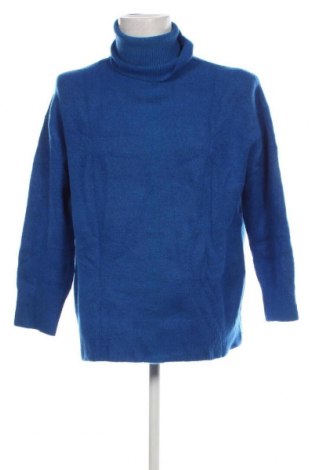 Мъжки пуловер Zara, Размер M, Цвят Син, Цена 19,20 лв.