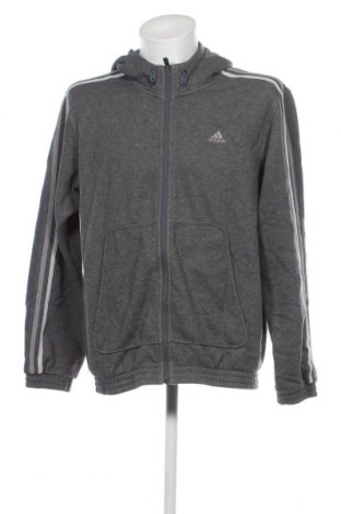 Herren Sweatshirt Adidas, Größe L, Farbe Grau, Preis 36,36 €